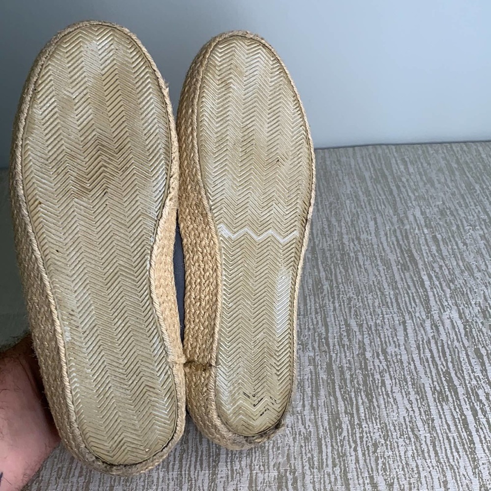PENGUIN MEN’S BLUE SUEDE ESPADRILLES SIZE 8.5 - Picture 8 of 9